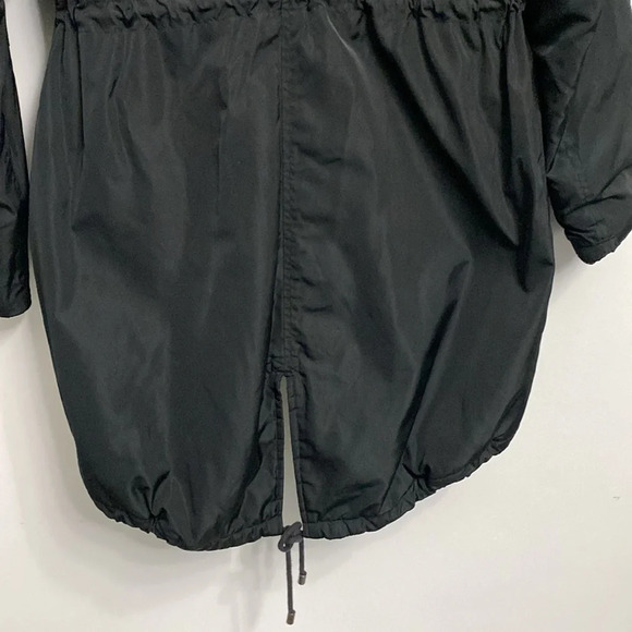 Mossimo Supply Co Jacket Women’s Medium Black Utility Jacket Mid Length Zip poc… - Picture 5 of 8
